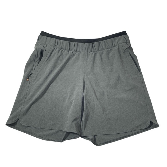 REI Shorts Womens Large Gray Active Pursuits 7" Athletic Cool Comfort Lined Hike - Picture 1 of 10